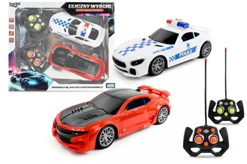 Samochód Zestaw 2 aut zdalnie sterowanych Uliczny wyścig Artyk (137051) Artyk