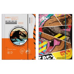 Teczka kartonowa na gumkę Jurassic park A4 mix Beniamin (0200) Beniamin