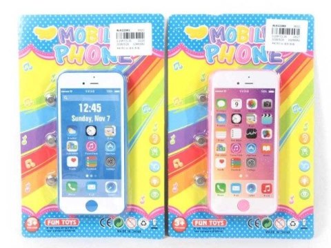 Telefon zabawkowy smartfon ze światłem i dźwiękiem Bigtoys (BTEL9518) Bigtoys