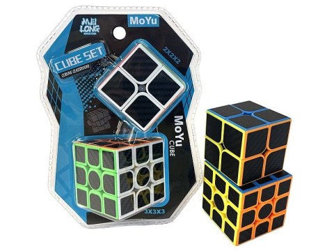 Układanka 2 kostki magiczne (5x5cm, 5,5x5,5cm) Adar (604926) Adar