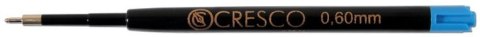 Wkład do długopisu wielkopojemny wkład niebieski 0,6mm Cresco (033252) Cresco