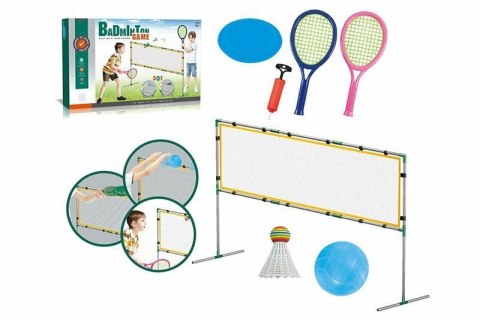 Zestaw do badmintona Zestaw sportowy z siatką 3w1 Artyk (136436) Artyk