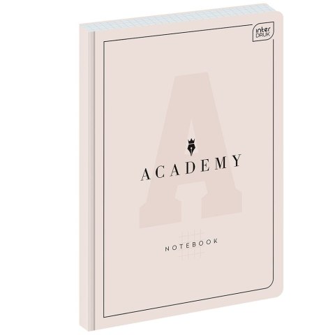 Brulion ACADEMY A5 96k. 90g krata Interdruk (BRA4#ACADEP) Interdruk