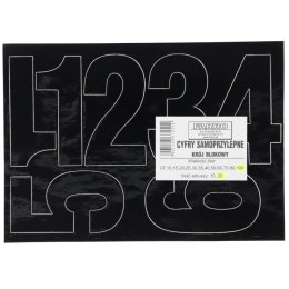 Cyfry samoprzylepne czarne Farro Farro