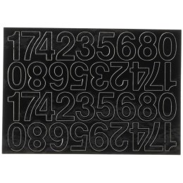 Cyfry samoprzylepne czarne Farro Farro