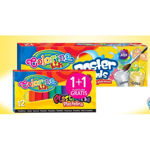 Farby plakatowe colorino kolor: mix 20ml 12 kolor. Patio (13239PTR/DUO) Patio