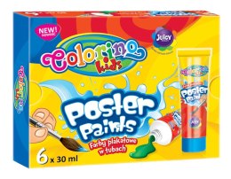 Farby plakatowe colorino kolor: mix 30ml 6 kolor. Patio (57332) Patio