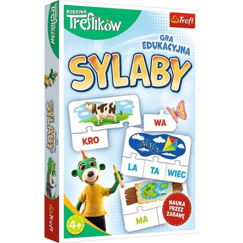 Gra edukacyjna Rodzina Treflików Sylaby Sylaby Trefl (02258) Trefl