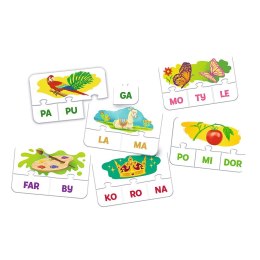 Gra edukacyjna Rodzina Treflików Sylaby Sylaby Trefl (02258) Trefl