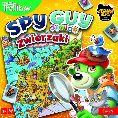 Gra edukacyjna Spy Guy Junior Zwierzaki Trefl (02595) Trefl