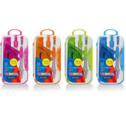 Komplet geometryczny colorino 10 el. Patio (39699PTR) Patio