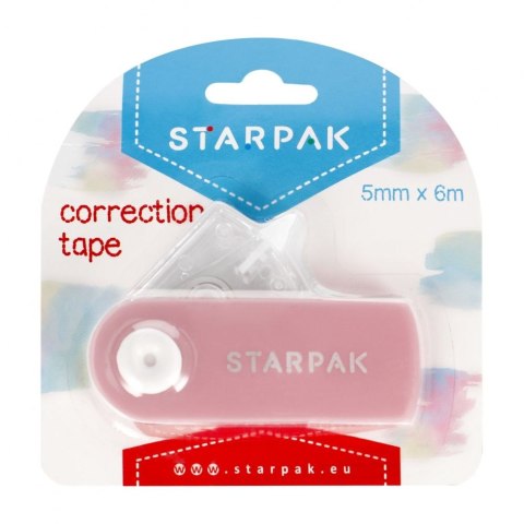 Korektor w taśmie (myszka) 5x6 [mm*m] Starpak (507202) Starpak