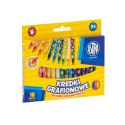 Kredki świecowe GRAFIONOWE 18 kol. Astra (316023901) Astra