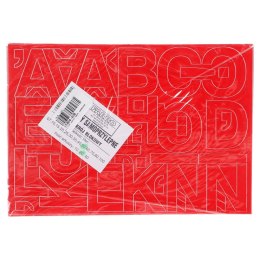 Litery samoprzylepne czerwony Farro Farro