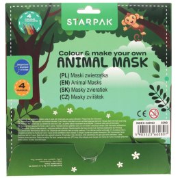 Maska ZWIERZETA Starpak (538963) Starpak