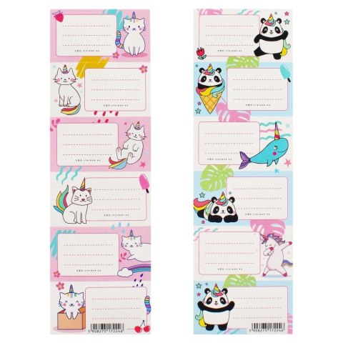 Naklejka na zeszyt Kotorożec Starpak (494454) Starpak