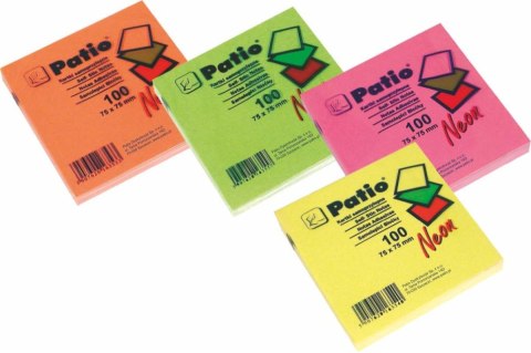 Notes samoprzylepny (karteczki) żółty 100k [mm:] 75x75