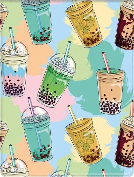 Okładka na dokumenty Pionowa BUBBLE TEA Biurfol (OD-21-37) Biurfol