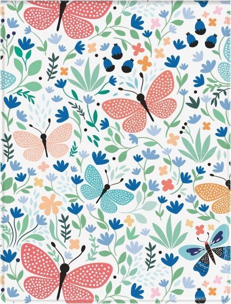 Okładka na dokumenty Pionowa BUTTERFLIES Biurfol (OD-21-41) Biurfol