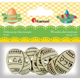 Ozdoba drewniana Craft-Fun Series pisanki Titanum (18074) Titanum