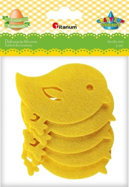 Ozdoba filcowa Craft-Fun Series kurczak Titanum (7501) Titanum