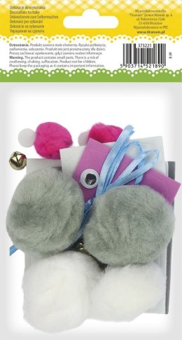 Ozdoba wielkanocna Craft-Fun Series króliczek Titanum (E39) Titanum