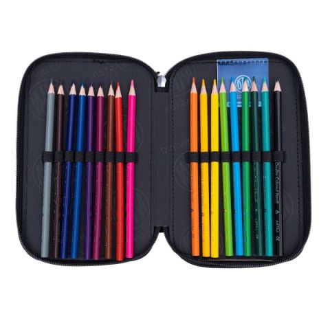 Piórnik Astrabag Jumbo Blue Pixel Astra (503024055) Astra