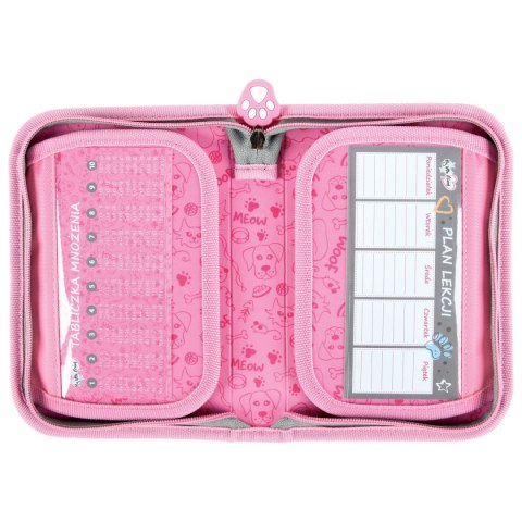 Piórnik MY LITTLE FRIEND KOT/pies piórnik St.Right (PC-03) St.Right