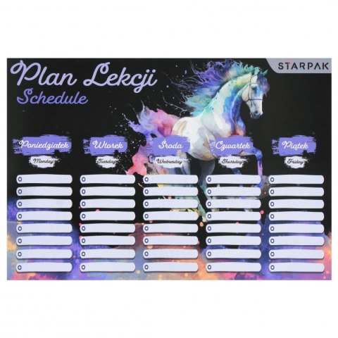 Plan lekcji Horses Starpak (560063) Starpak
