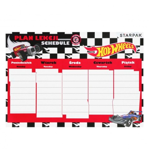 Plan lekcji Hot Wheels Starpak (560051) Starpak