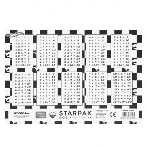 Plan lekcji Hot Wheels Starpak (560051) Starpak
