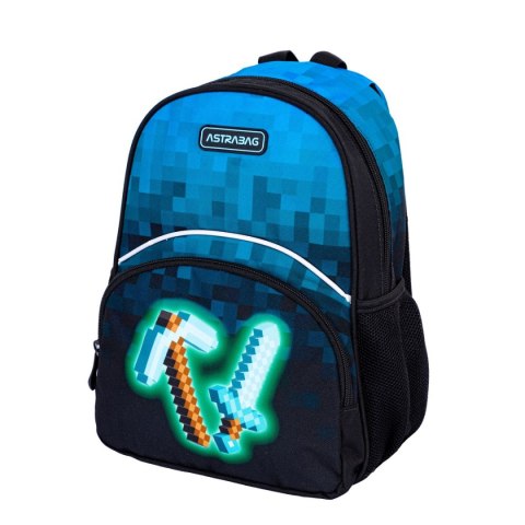 Plecak Astrabag dziecięcy Blue Pixel Astra (502024094) Astra