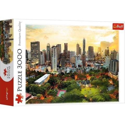 Puzzle Zachód Słońca w Bangkoku 3000 el. Trefl (33060) Trefl