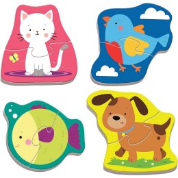 Puzzle puzzle baby classic zwierzatka 2 el. Trefl (36074) Trefl