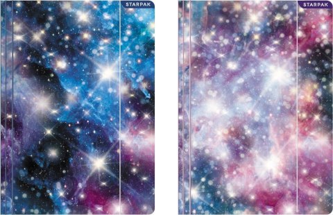 Teczka kartonowa na gumkę GALAXY A4 mix Starpak (512105) Starpak