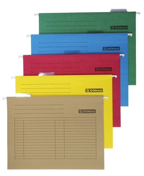 Teczka zawieszkowa A4 czerwony karton 230g Donau (7410905-04) Donau