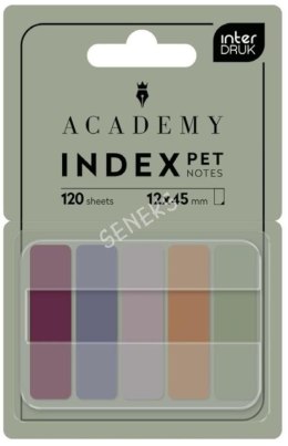 Zakładki indeksujące ACADEMY PET SMART 120k [mm:] 120x450 Interdruk (W PODAJNIKU) Interdruk