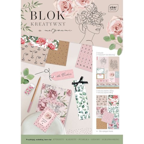 Zestaw plastyczny kreatywny Gardeb Interdruk Interdruk