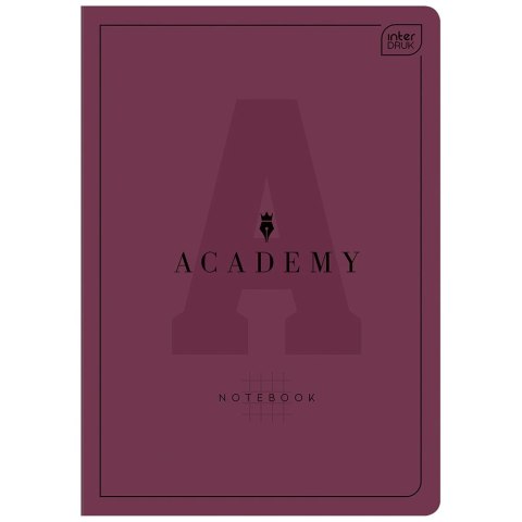 Zeszyt ACADEMY B5 60k. 90g krata Interdruk (5902277316332) Interdruk