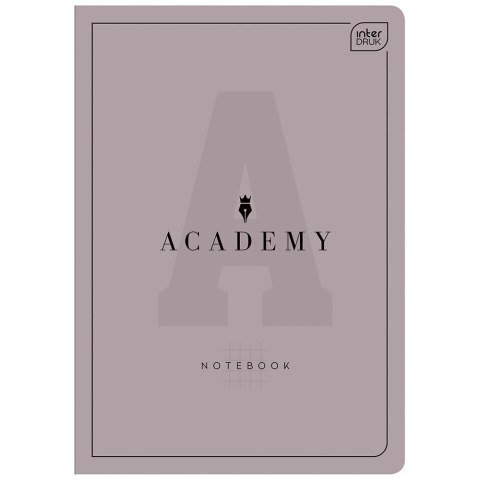Zeszyt ACADEMY B5 60k. 90g krata Interdruk (5902277316332) Interdruk