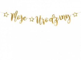Baner Moje urodziny 16,5x90cm Partydeco (GRL82-019M) Partydeco