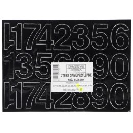 Cyfry samoprzylepne czarne Farro Farro