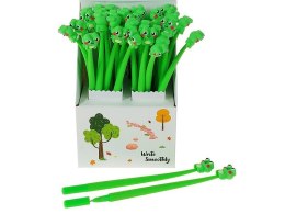 Długopis z żabką, giętki wkład niebieski Adar (599444) Adar