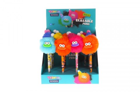 Długopis standardowy HEADS IN HATS wymazywalny wkład niebieski 0,5mm Patio (80518PTR) Patio