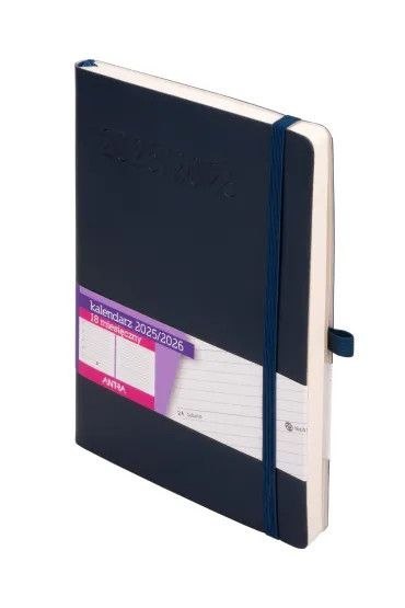 Kalendarz książkowy (terminarz) 18-M-CY TNS GRANAT A5 Antra (2025/2026) Antra