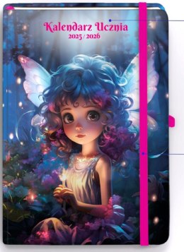 Kalendarz książkowy (terminarz) UCZNIA ELF A6 Antra (2025/2026) Antra