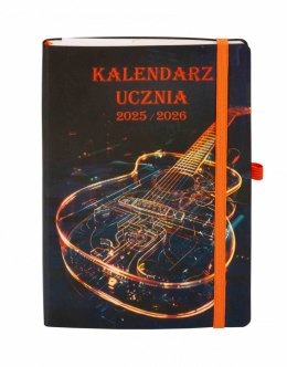 Kalendarz książkowy (terminarz) UCZNIA GITARA A5 Antra (2025/2026) Antra