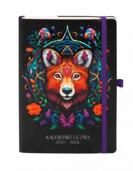 Kalendarz książkowy (terminarz) UCZNIA LIS A5 Antra (2025/2026) Antra