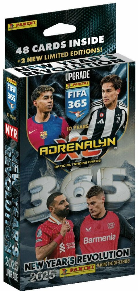 Karty Fifa 365 Adrenalyn XL 2025 Upgrade Panini (02465) 48 sztuk Panini