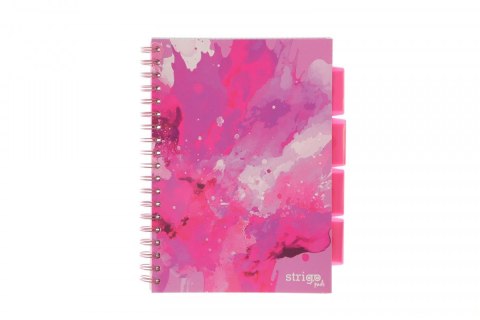 Kołozeszyt (kołonotatnik) PROJECT BOOK FUSION B5 100k. 80g krata Strigo (PADS004) Strigo